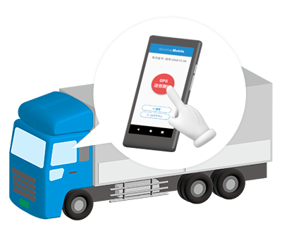 GPS送信開始イメージ